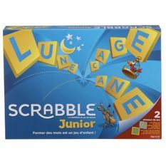 SCRABBLE - Scrabble Junior - Jeu de Société - Aide a l'apprentissage de la lecture et a la composition de mots