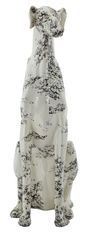 Sculpture en forme de chien de style oriental 42,5 x 25,5 x 78 cm