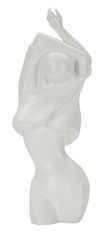 Sculpture minimaliste de figure féminine 11 x 8 x 29,5 cm
