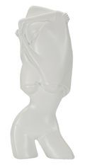 Sculpture minimaliste de figure féminine 12,5 x 7,7 x 29 cm