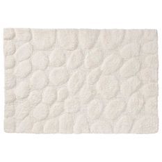 Sealskin Tapis de bain Pebbles Coton 60x90 cm Ivoire