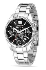 Sector 240 R3273676003 - Movement: Quartz - Chronograph - Date - Case: Stainless Steel - 48x41 Mm - Strap: Stainless Steel - Glass: Mineral - Water Resistant: 50 Meters