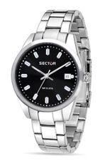 Sector 245 R3253486002 - Movement: Quartz - Date - Case: Stainless Steel - 48x41 Mm - Strap: Stainless Steel - Glass: Mineral - Water Resistant: 100 Meters