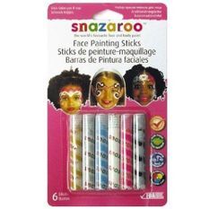 SNAZAROO Sticks peinture pour visage filles