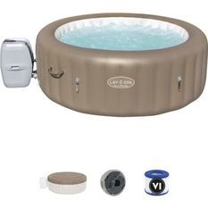 Spa Gonflable BESTWAY Lay-Z-Spa Palm Spring Pour 4-6 personnes Rond 196x71 cm