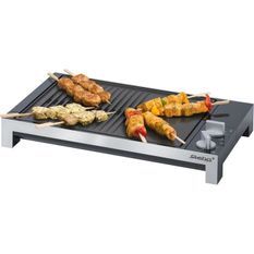 STEBA 066100 TG1 Grill de table - 2200 W - Plaque antiadhésive 37 x 30 cm - Noir