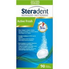 STERADENT Nettoyant Active Fresh - 90 pieces