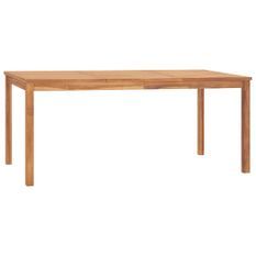 Table à dîner de jardin 180x90x77 cm Bois de teck massif