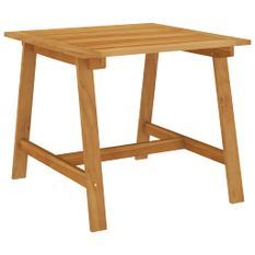 Table à dîner de jardin 88x88x74 cm Bois d'acacia massif