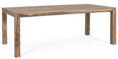 Table à manger bois clair de Sheesham Klazik 200 cm