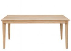 Table à manger en bois massif LANDY – Design naturel