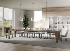 Table à manger extensible bois NAXO