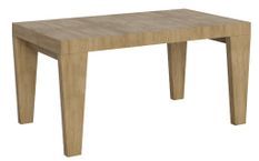 Table à manger extensible en bois pieds en V Kristo