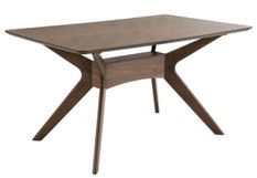 Table à manger Klerg en bois de chêne – Style épuré et durable