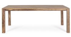 Table à manger NARTAN – Bois massif naturel & caractère unique