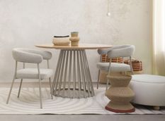 Table à manger ronde KILA Ø120 cm