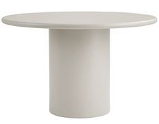 Table à manger ronde NAGANO Ø120 cm – Bois grège