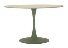 Table à manger Stockholm ronde verte design contemporain