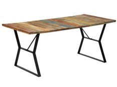 Table à manger vintage bois recyclé Zingo 180