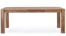 Table à rallonge en bois massif SALFORD – Élégance naturelle