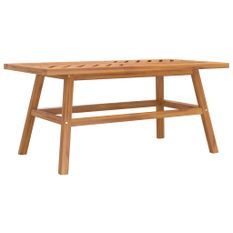 Table basse 100x50x45 cm bois massif d'acacia