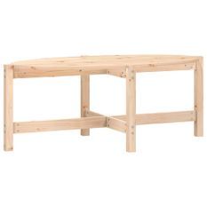 Table basse 118x63x45 cm Bois massif de pin