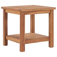 Table basse 45x45x45 cm Bois de teck solide