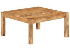Table basse 80x80x40 cm Bois d'acacia massif