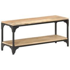 Table basse 90x30x40 cm Bois de manguier massif