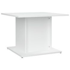 Table basse Blanc 55,5x55,5x40 cm