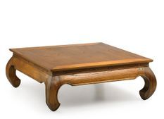 Table basse carrée en bois massif de Mindy KASTAR 100 cm