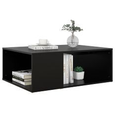 Table basse Noir 90x67x33 cm