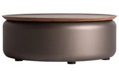 Table basse ronde BUGDORF Ø90 cm – Simplicité et élégance naturelle