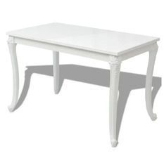 Table bois et pieds plastique blanc Pomme 116 cm