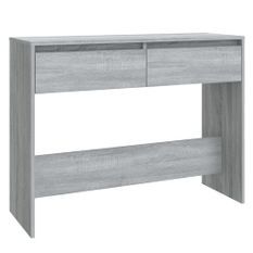 Table console Sonoma gris 100x35x76,5 cm