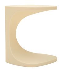 Table d'appoint blanche ibiza 42 x 42 x 52 cm