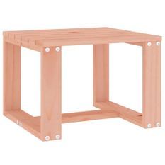 Table d'appoint de jardin 40x38x28,5 cm bois massif de douglas