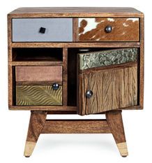 Table d'appoint DOKI – Multimatières & esprit artisanal