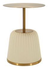 Table d'appoint egle blanche ø 40 x 55 cm