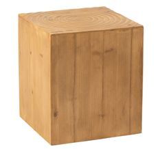 Table d'appoint en bois naturel Cecilia L 40 cm