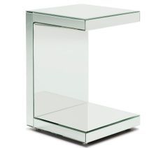 Table d'appoint en miroir ZIKON – 40 cm