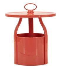 Table d'appoint iris rouge cm ø 44 x 43