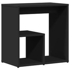 Table d'appoint Noir 50x30x50 cm