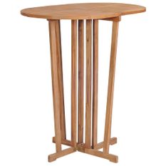 Table de bar 90x65x105 cm Bois de teck solide