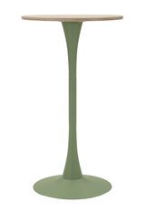 Table de bar Alaska verte design moderne élancé