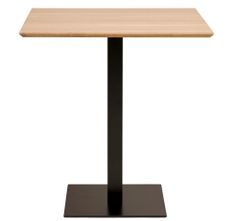 Table de café FANO 70 cm – Bois clair ou noir – Design minimaliste