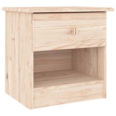 Table de chevet ALTA 43x35x40,5 cm bois de pin massif