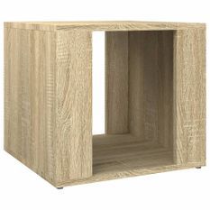 Table de chevet Chêne sonoma 41x40x36 cm Bois d'ingénierie