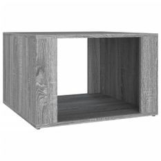 Table de chevet Sonoma gris 57x55x36 cm Bois d'ingénierie