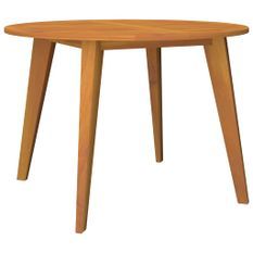 Table de jardin Ø110x75 cm Bois d'acacia solide